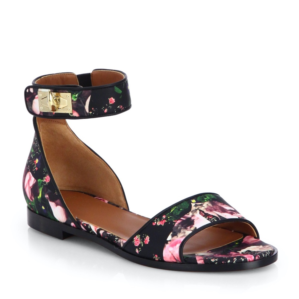GIVENCHY Rose Camouflage Sandals